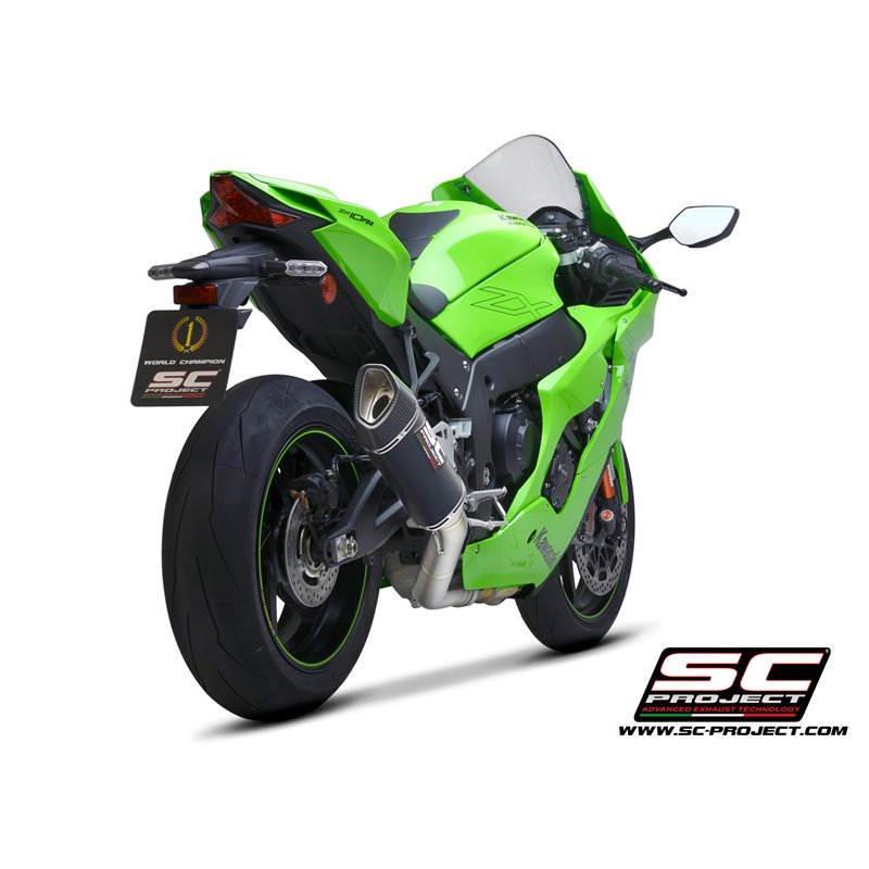 Uitlaat SC1-R carbon Kawasaki ZX-10R/RR