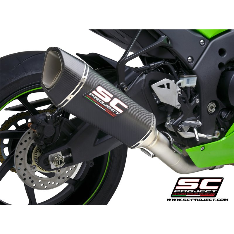 Uitlaat SC1-R carbon Kawasaki ZX-10R/RR