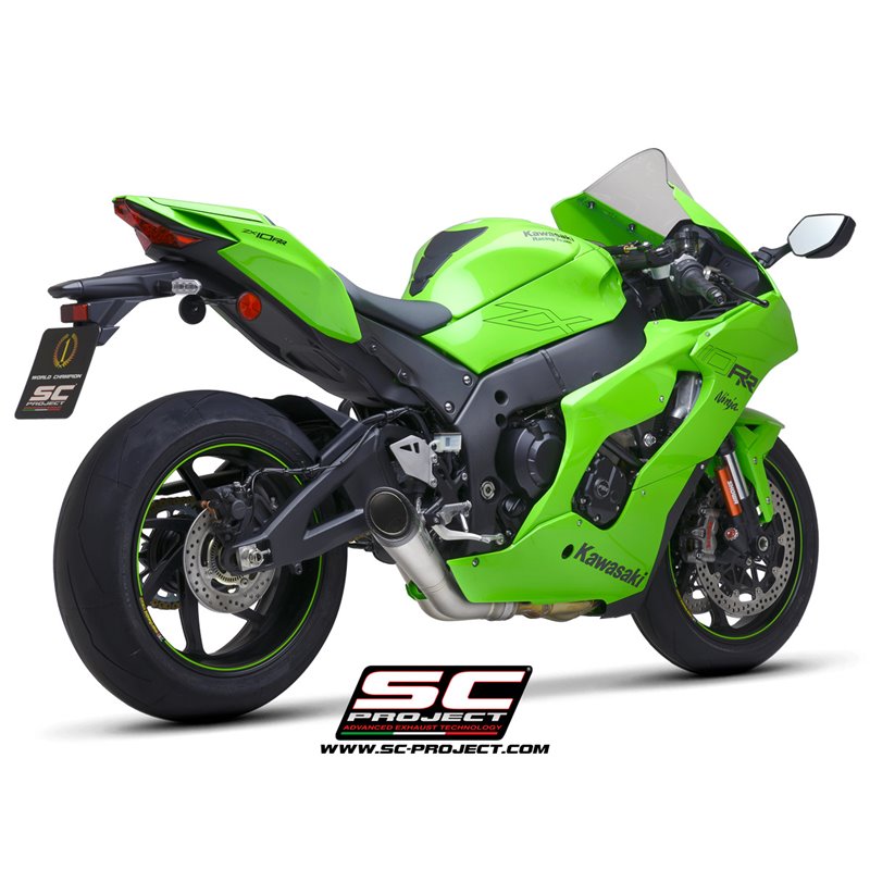 Uitlaat S1 titanium Kawasaki ZX-10R/RR