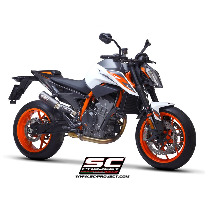 Uitlaat CR-T M2 carbon KTM 790/890 Duke