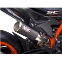 Exhaust CR-T M2 carbon KTM 790/890 Duke