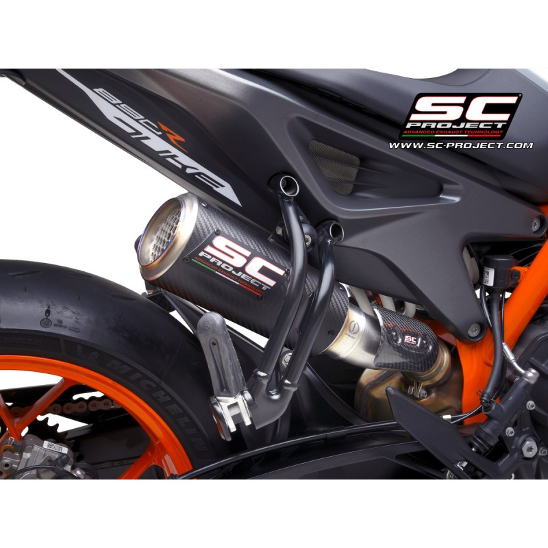 Exhaust CR-T M2 carbon KTM 790/890 Duke