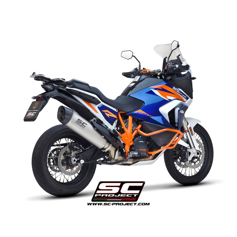 Uitlaat Adventure titanium KTM 1290 Super Adventure