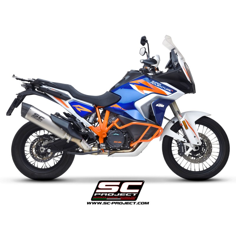 Uitlaat Adventure titanium KTM 1290 Super Adventure