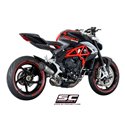 Uitlaat S1 titanium MV Agusta F3/Brutale 675/800