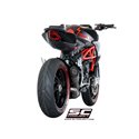 Uitlaat S1 titanium MV Agusta F3/Brutale 675/800