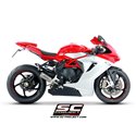 Exhaust S1 titanium MV Agusta F3/Brutale 675/800