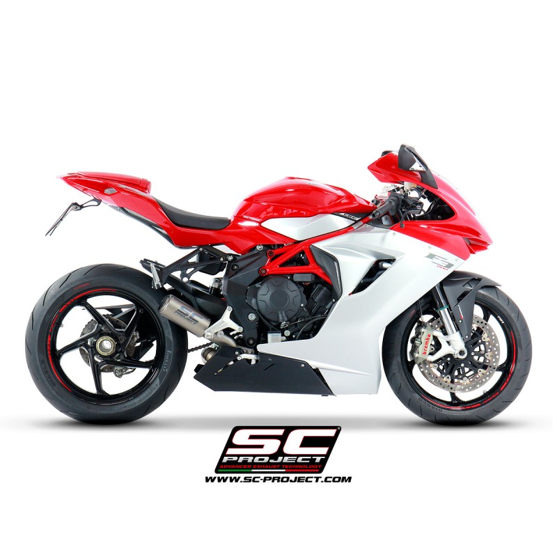 Exhaust S1 titanium MV Agusta F3/Brutale 675/800