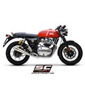 Exhausts Conico 70s RVS Royal Enfield GT650 Continental/Interceptor