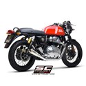 Uitlaten S1-GP RVS Royal Enfield GT650 Continental/Interceptor