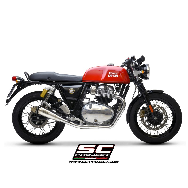 Exhausts S1-GP RVS Royal Enfield GT650 Continental/Interceptor