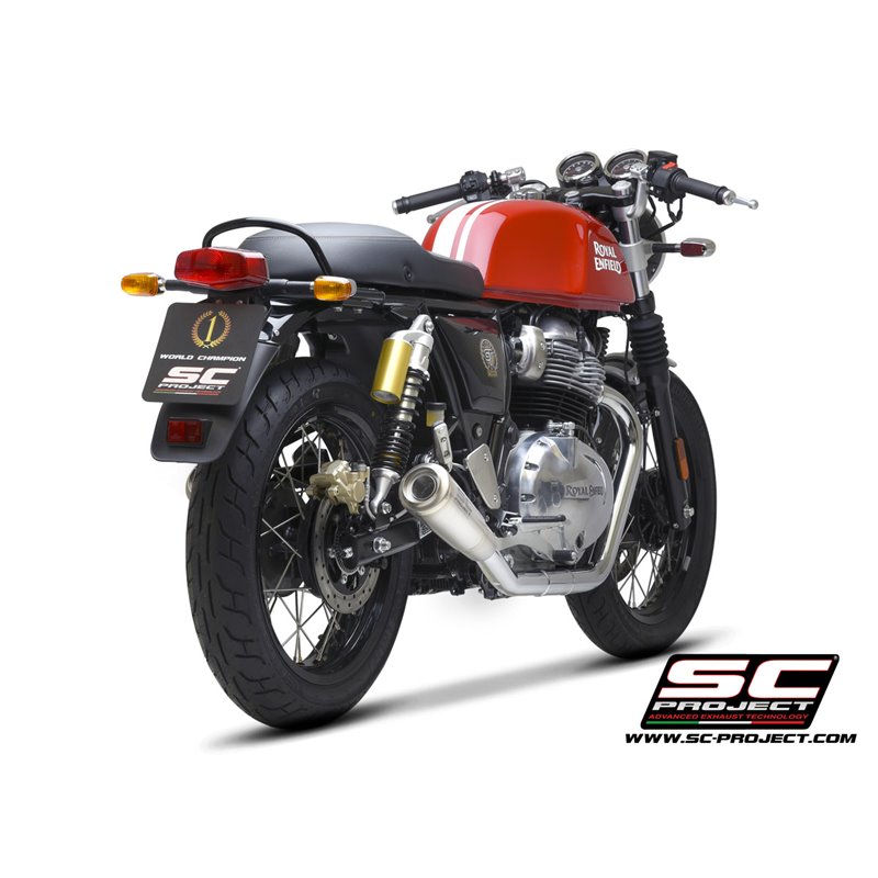 Exhausts S1-GP RVS Royal Enfield GT650 Continental/Interceptor