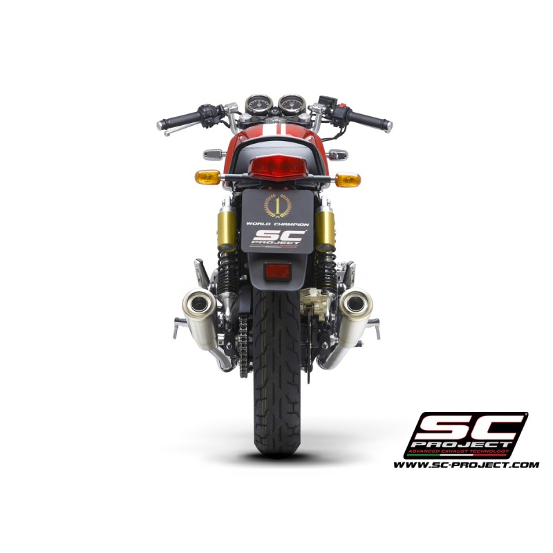 Exhausts S1-GP RVS Royal Enfield GT650 Continental/Interceptor