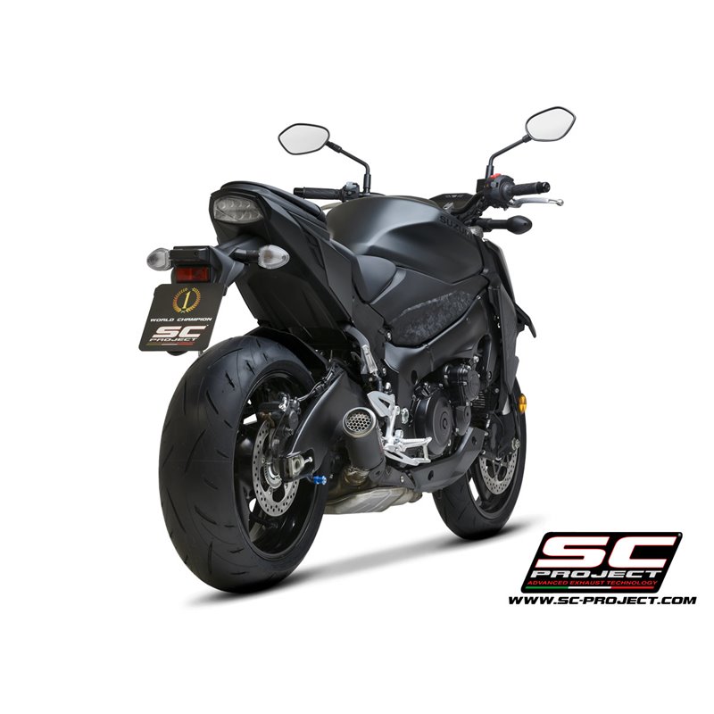 Uitlaat CR-T mesh carbon Suzuki GSX-S 950/1000