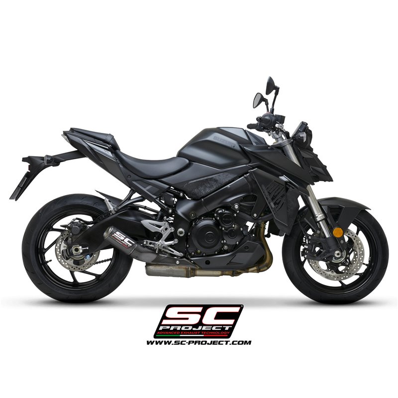 Uitlaat CR-T mesh carbon Suzuki GSX-S 950/1000