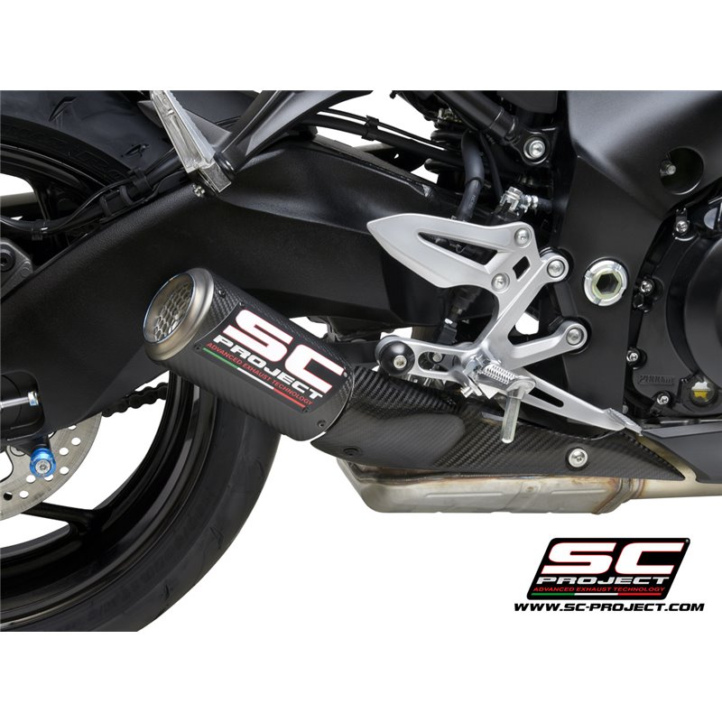 Uitlaat CR-T mesh carbon Suzuki GSX-S 950/1000