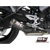 Exhaust CR-T mesh carbon Suzuki GSX-S 950/1000