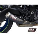 Uitlaat CR-T mesh carbon Suzuki GSX-S 950/1000