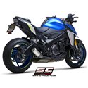 Uitlaat CR-T mesh titanium Suzuki GSX-S 950/1000