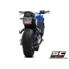 Uitlaat CR-T mesh titanium Suzuki GSX-S 950/1000