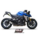 Uitlaat CR-T mesh titanium Suzuki GSX-S 950/1000