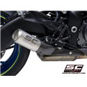 Uitlaat CR-T mesh titanium Suzuki GSX-S 950/1000