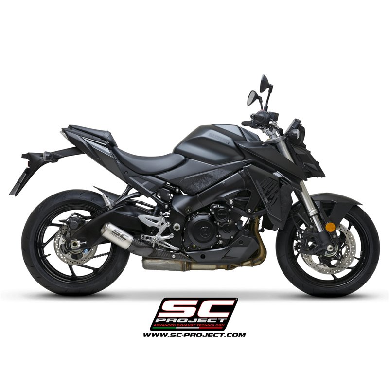 Uitlaat CR-T mesh titanium Suzuki GSX-S 950/1000