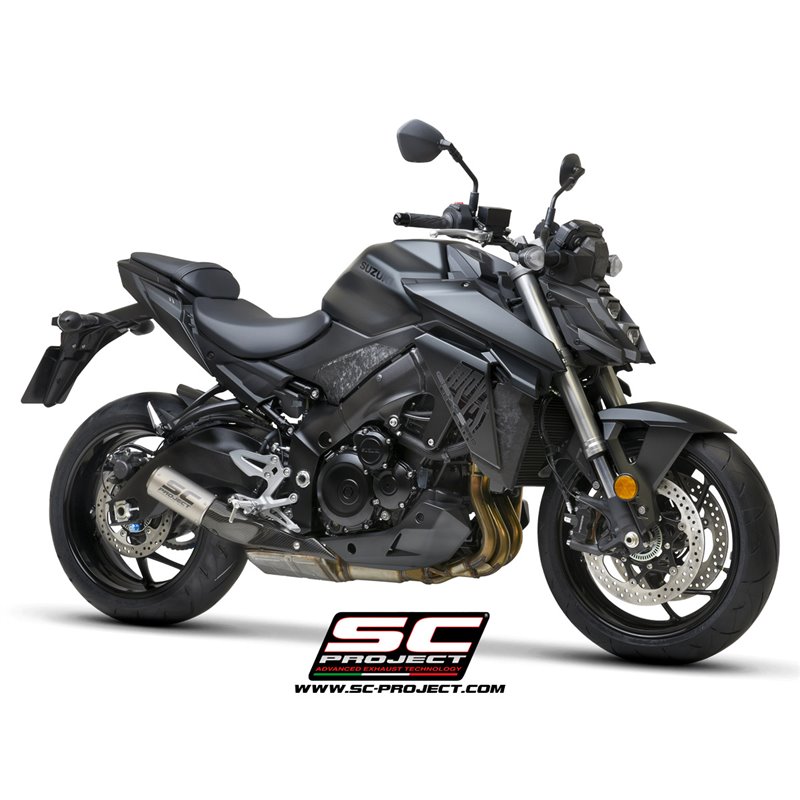 Uitlaat CR-T mesh titanium Suzuki GSX-S 950/1000