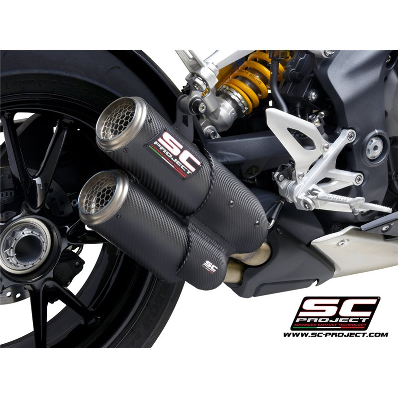 Exhaust Twin CR-T carbon Triumph Speed Triple 1200RS (+RR)