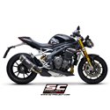 Uitlaat SC1-R GT carbon Triumph Speed Triple 1200RS (+RR)