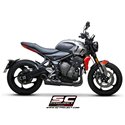 Full System 3-1 STR-1 matt black Triumph Trident 660