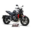 Full System 3-1 CR-T RVS/titanium Triumph Trident 660