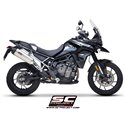 Exhaust X-Plorer II carbon Triumph Tiger 850/900