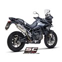 Uitlaat Rally Raid titanium Triumph Tiger 850/900