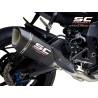 Uitlaat SC1-R carhon 250mm (decat) Yamaha YZF-R1 (+R1M)