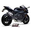 Uitlaat SC1-R carhon 350mm (decat) Yamaha YZF-R1 (+R1M)