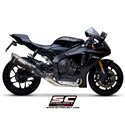 Uitlaat SC1-R carhon 350mm (decat) Yamaha YZF-R1 (+R1M)