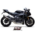 Uitlaat SC1-R carhon 350mm (decat) Yamaha YZF-R1 (+R1M)