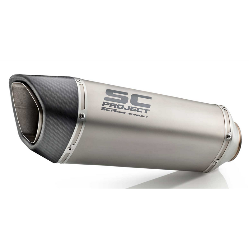 Exhaust SC1-R titanium 350mm (decat) Yamaha YZF-R1 (+R1M)