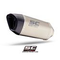 Exhaust SC1-R titanium 250mm (decat) Yamaha YZF-R1 (+R1M)