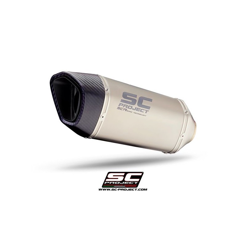Exhaust SC1-R titanium 250mm (decat) Yamaha YZF-R1 (+R1M)