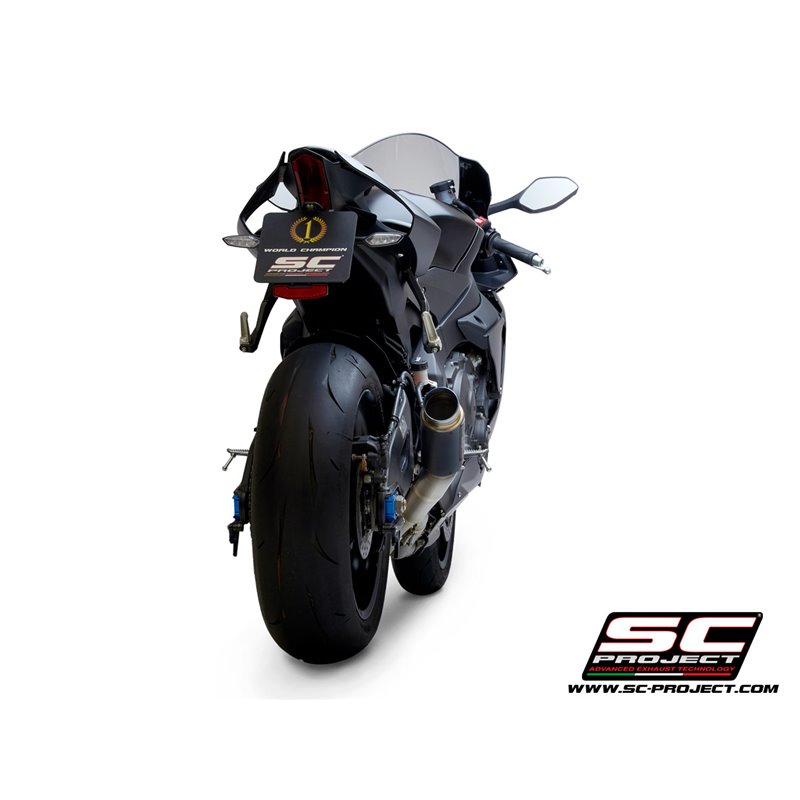 Exhaust GP70-R carbon (decat) Yamaha YZF-R1 (+R1M)