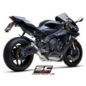 Uitlaat GP70-R titanium (decat) Yamaha YZF-R1 (+R1M)