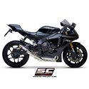 Uitlaat GP70-R titanium (decat) Yamaha YZF-R1 (+R1M)