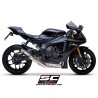 Exhaust GP70-R titanium (decat) Yamaha YZF-R1 (+R1M)