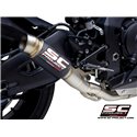 Uitlaat GP70-R titanium (decat) Yamaha YZF-R1 (+R1M)