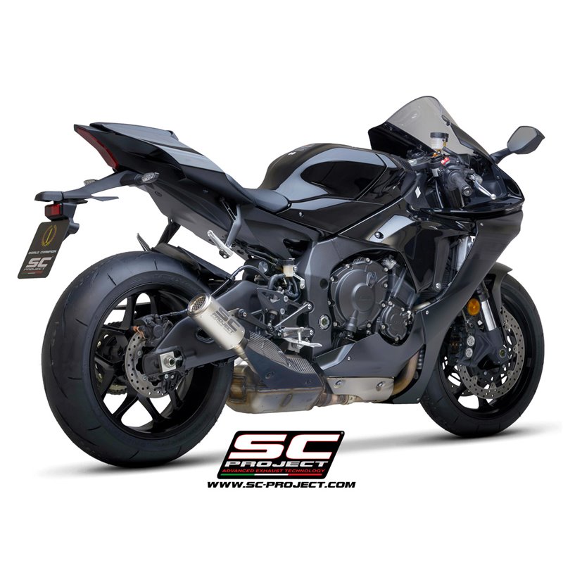 Exhaust CR-T Mesh titanium Yamaha YZF-R1 (+R1M)