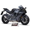 Exhaust CR-T Mesh titanium Yamaha YZF-R1 (+R1M)