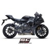 Exhaust CR-T Mesh carbon Yamaha YZF-R1 (+R1M)