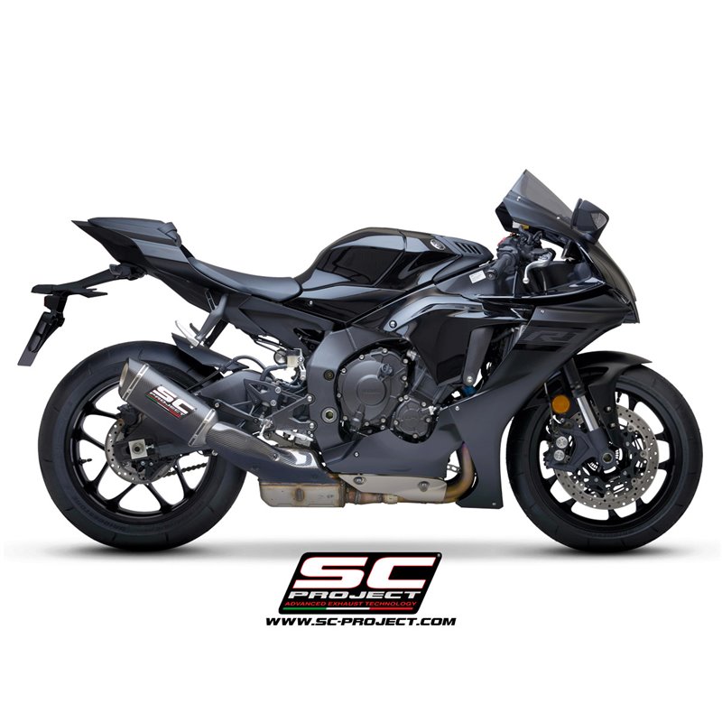 Uitlaat SC1-S carbon Yamaha YZF-R1 (+R1M)